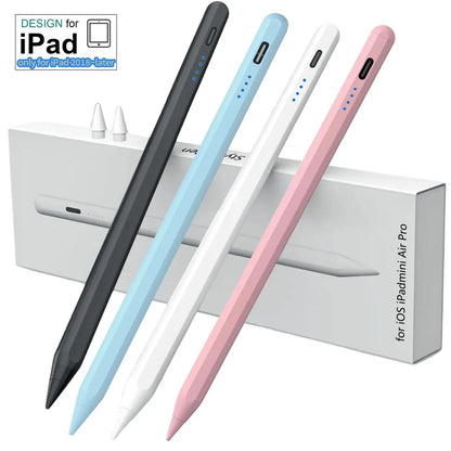 Professional Stylus Pen for Apple iPad (2018-2026) - Fast Charging, Magnetic Attachment, Compatible with iPad Pro, Air, and Mini Models - Pink