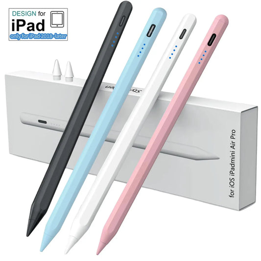 Professional Stylus Pen for Apple iPad (2018-2026) - Fast Charging, Magnetic Attachment, Compatible with iPad Pro, Air, and Mini Models - Pink