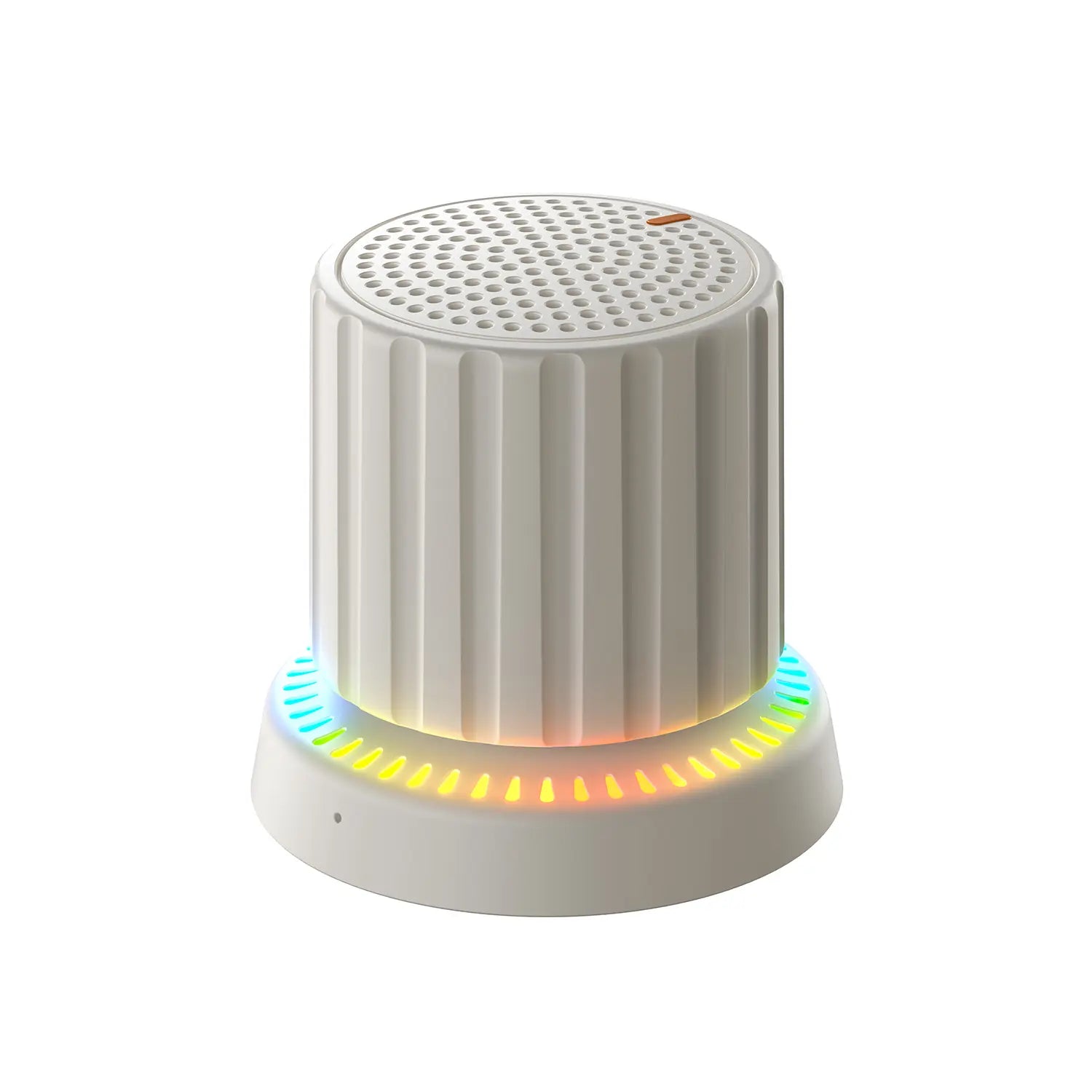 Lewinner Bluetooth Speaker - IPX4 Water-Resistant Portable Audio Device with TWS Pairing, RGB Rhythm Lighting, Rotary Knob Control, and Rechargeable Bluetooth Receiver for Outdoor and Bathroom Use