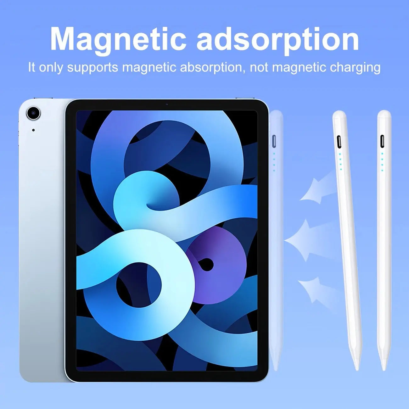 Professional Stylus Pen for Apple iPad (2018-2026) - Fast Charging, Magnetic Attachment, Compatible with iPad Pro, Air, and Mini Models - Pink